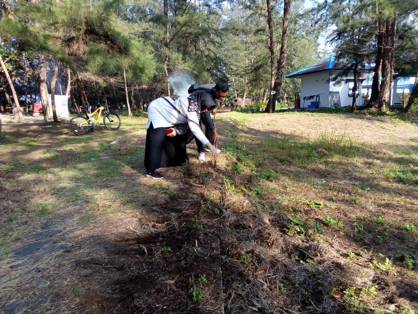 GERAKAN BERSIH PANTAI  DINAS PENDIDIKAN KOTA BENGKULU