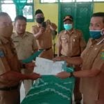 Serah Terima Jabatan (Sertijab) PLT kepala Sekolah SMP N 21 Kota Bengkulu