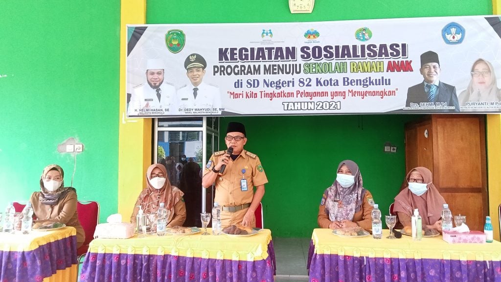 Sosialisasi Sekolah Ramah Anak Di SDN 82 Kota Bengkulu