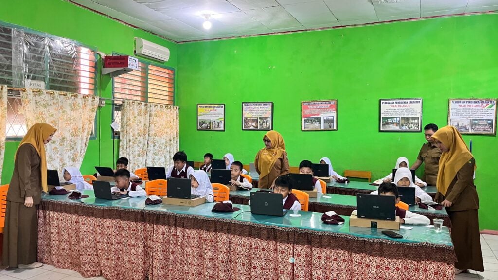 Gladi Asesmen Nasional Berbasis Komputer (ANBK) SD Negeri 69 Kota Bengkulu