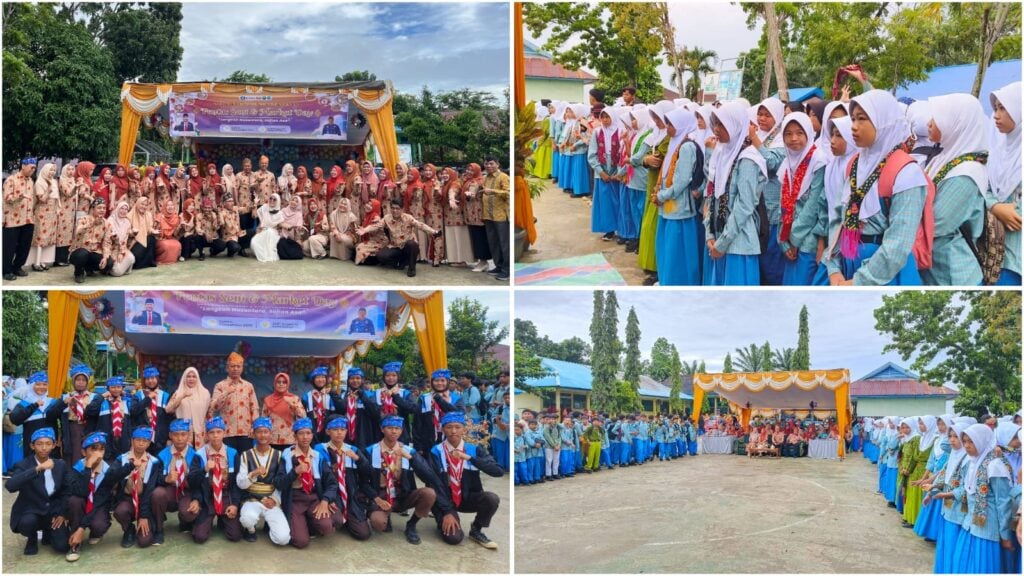 Pentas Seni dan Market Day Meriahkan Kegiatan Siswa di SMP Negeri 10 Kota Bengkulu