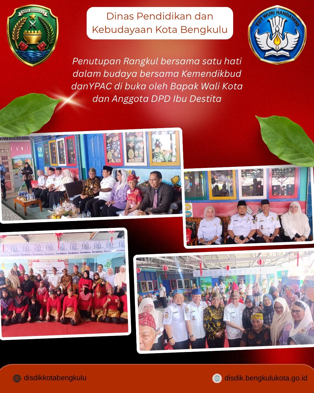 “Rangkul Bersama Satu Hati Dalam Budaya”